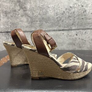 Michael Kors animal print Sandals sz6